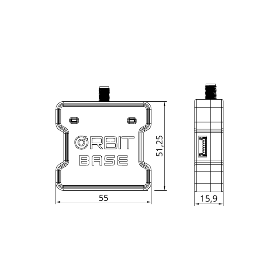 Orbit Base Dimensions
