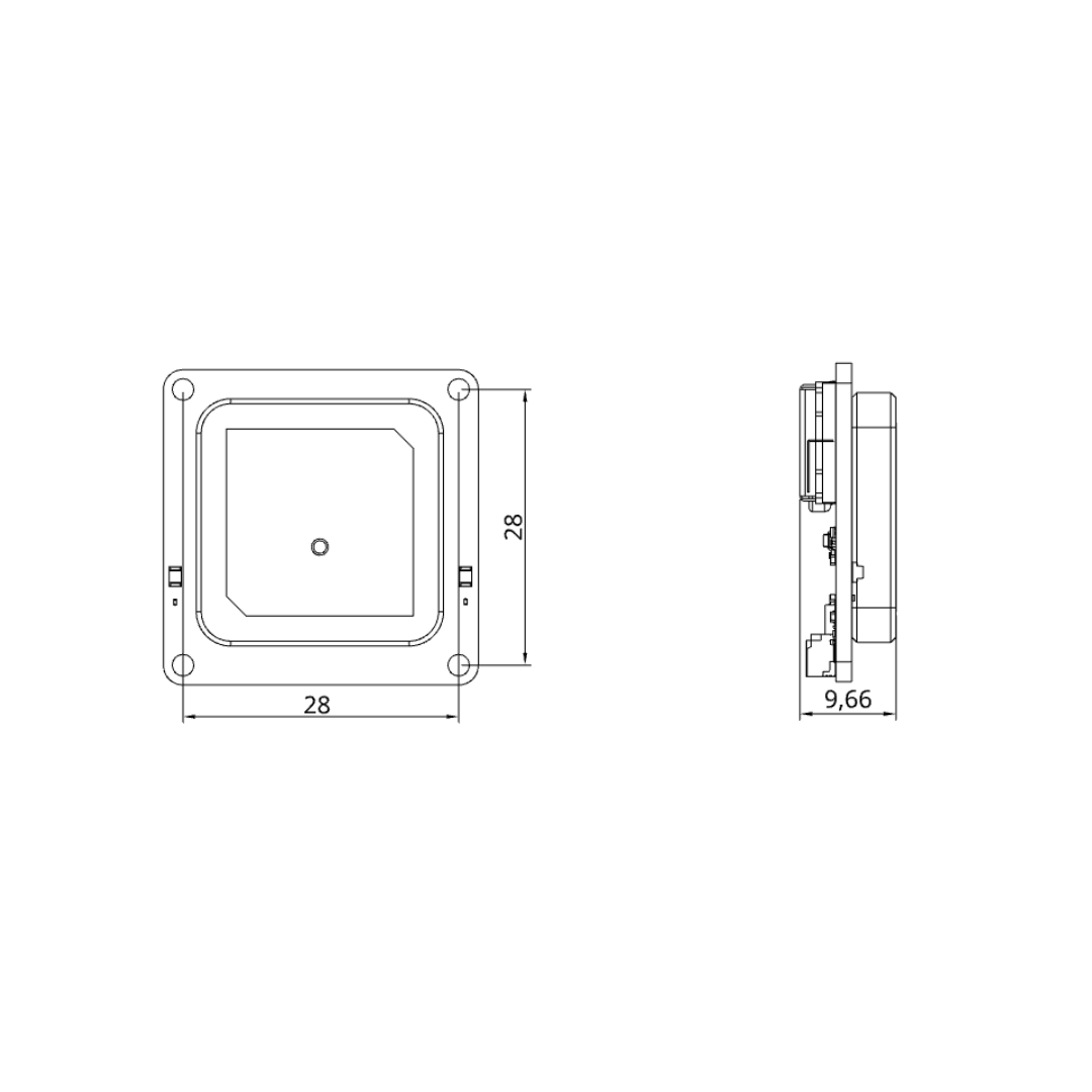 Orbit GPS Dimensions